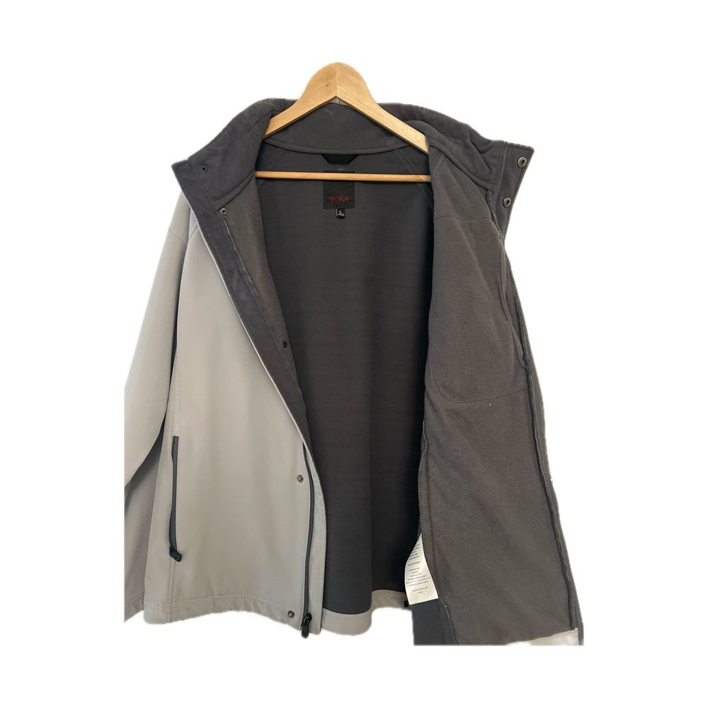 Tumi Gray Softshell Jacket - Picture 3 of 4